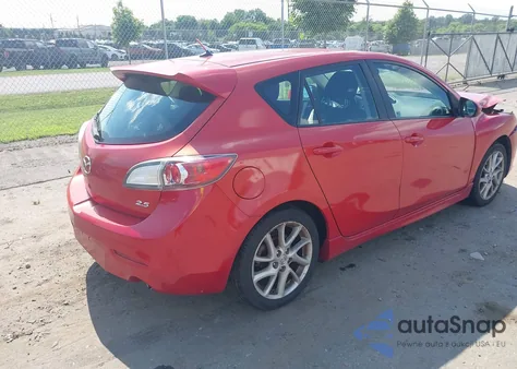 2012 Mazda Mazda3 S Touring из США, поврежденный, VIN JM1BL1L61C1505730